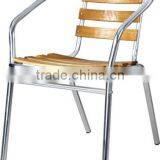 Outdoor Wooden Aluminum Chairs thumbnail-1