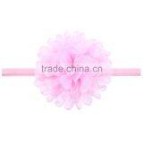 2016 New Style Girl Big Flower Headband Girls Chiffon Flower Hair Band Hair Flower Kids Large Flower Headband Wh-1749 thumbnail-3