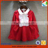2016 New Arrival Fashion Girls Party Dresses for 2-6T Ruffle Child Dress Wholesale Elegant Spring Girl Dress (ulik-N004)