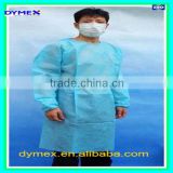 Non Woven Fabric Colorful Protective Disposable Gown