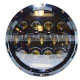 BJ-HL-016 Highly Recommended Waterproof 7" Projector Daymaker LED Light Round Motorcycle Headlight 75W for Harley thumbnail-2