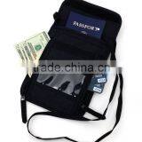 Quality Leahter Passport Holder and RFID Neck Travel Wallet thumbnail-3