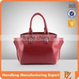 R02 Classic Design Burgundy Color Women Handbag Wholesale China thumbnail-1
