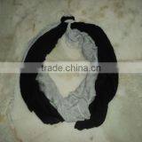 VISCOSE OMBREY COLOURED LOOP SCARVES thumbnail-5