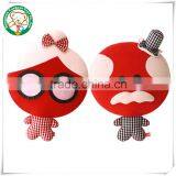 Sweet Love Stuffed Plush Wedding Couple Doll Toys ,beautiful Clothesed Plush Doll ,