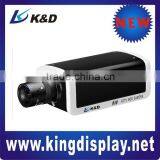Digital 720P CCD Megapixel IP Box Camera With MIC Interface