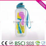 BPA free 1.5L fashionable cheap joyshaker plastic water bottles