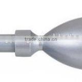 Urn Finial Modern Adjustable Curtain Rod Set thumbnail-4