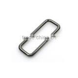 Cheap 1" Wire Silver Rectangle Buckle Ring thumbnail-3