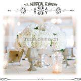 Hydrangea tall decorative wedding centerpieces flowers