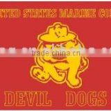 Marine Devil Dogs Flag