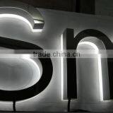 3D Outdoor Signage Stainless Steel Led Backlit Letter Sign thumbnail-2