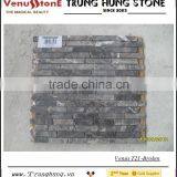 Dark Emperador Broken Edge Marble Mosaic Tiles thumbnail-4