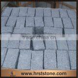 Outdoor nature grey granite paving stone