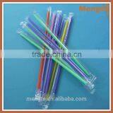 Fashionable Colorful Individually Wrapped Plastic Art Drinking Straw thumbnail-1