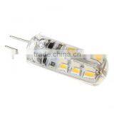 G4 1W 24xSMD LED 110LM 3000K Warm White Light LED Corn Bulb (12V)