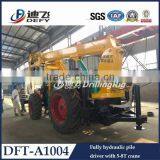 Hydraulic Pile Driver Earth Digger Tractor Piling Driver Machine DFT-A1004