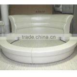 2015 Leather Round Bed SY10067 thumbnail-3