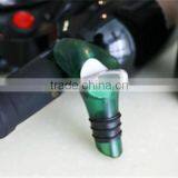 2016 New Design Personaized Red Wine Decorating Silicone Wine Bottle Stopper