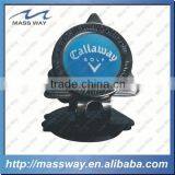 Custom 3D Zinc Alloy Soft Enamel Magntic Cap Metal Golf Ball Marker Hat Clip