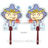 Promotional PP Hand Fan Advertising Hand Fan Printing thumbnail-6