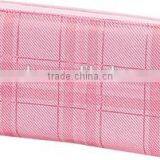 2015 Fashion Pink Stripe Large Wallet for Shopping of Girls thumbnail-1