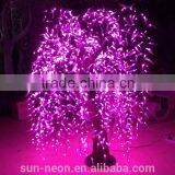 Outdoor Waterproof Artificial Led Weeping Willow Tree Lighting/ Led Lighted Willow Tree Lights thumbnail-6
