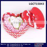 Wedding Souvenirs Box Gift Rose Shapes Towels Wholesale thumbnail-3