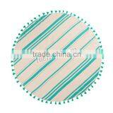 Sofia Roundie, Round Peshtemal, Round Turkish Towel, Round Beach Towel, Beach Towel Roundie thumbnail-1