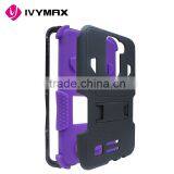 Phone Case Manufacture for LG K7/tribute 5/ls675 Hybrid Armor Combo Case With Stents thumbnail-6