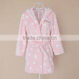 Printing Plush Fleece Bathrobe Pajama Fleece Gowns for Kids thumbnail-3