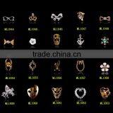 2016 the Most Popular Design Sliver Glod Nail Jewelry, Alloy Nail Art Decoration, Metal Nail Art thumbnail-5