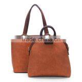 women elegant vintage brown color set bags