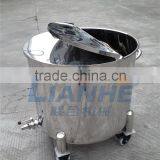 Movable Stainless Steel Storage Tank With Open Cover thumbnail-2