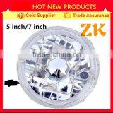 Round 7 Inch h4 Bulb Forklift Parts Forklift Head Lamp Fog Light