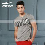 ERKE 2015 Summer Navy Style Mens Casual Round Neck Cotton t Shirt With Stripes and Anchors Pattern Wholesale t Shirt thumbnail-6