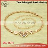 2015 New Design Fashion Jewelery Gold Waist Chain for Women