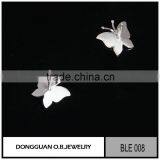 New Designs Matte Butterfly Jewelry Earrings for Woman thumbnail-3