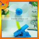Hot Sale Plastic Baby Fan Best Quality Stroller Installation Mini Clip Fan Baby Carriage Cooling Fan thumbnail-3