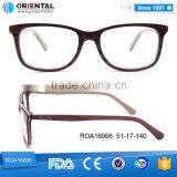 Textured Acetate Glasses Pure Color in Middle Commercial Eyewear Frame