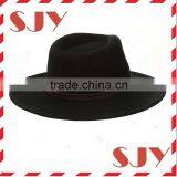 Men's Crushable Felt Vintage Outback Fedora Hat thumbnail-6