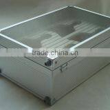 Aluminum Folding Wine Box,magnum Wine Case With EVA Inner,wine Bottle Box thumbnail-3