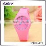 Custom Design Fashion Fruit Color Silicone Watch
