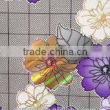 Newest Hot Sales Transparent Crystal Page Tablecloth With Floral Pattern Vinyl Straight/lace Edge thumbnail-3