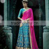 Indian Bridal Lehenga Saree Online Shopping thumbnail-3