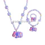 2016 Top Sale Cute Sheep Jewelry For Kids Polymer Clay Bracelet Factory Women Necklace