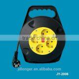 Hot Sale High Quality 4 Way Extension European Socket Multifunctional Cable Reel Switch Power Strip CE 16A 220V China Socket