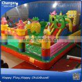 cheap children inflatable slide bouncer combo