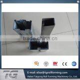 36 Forming Stations Automatic Door Frame Roll Forming Machine for KFC With Flying Saw Cutting