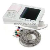 Handheld Promotion Price Model 7-inch Color LCD 3-channel 12-lead Electrocardiograph ECG Machine EKG Machine-EKG-903A3-Shelly thumbnail-2